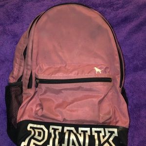 Pink Victoria secret backpack